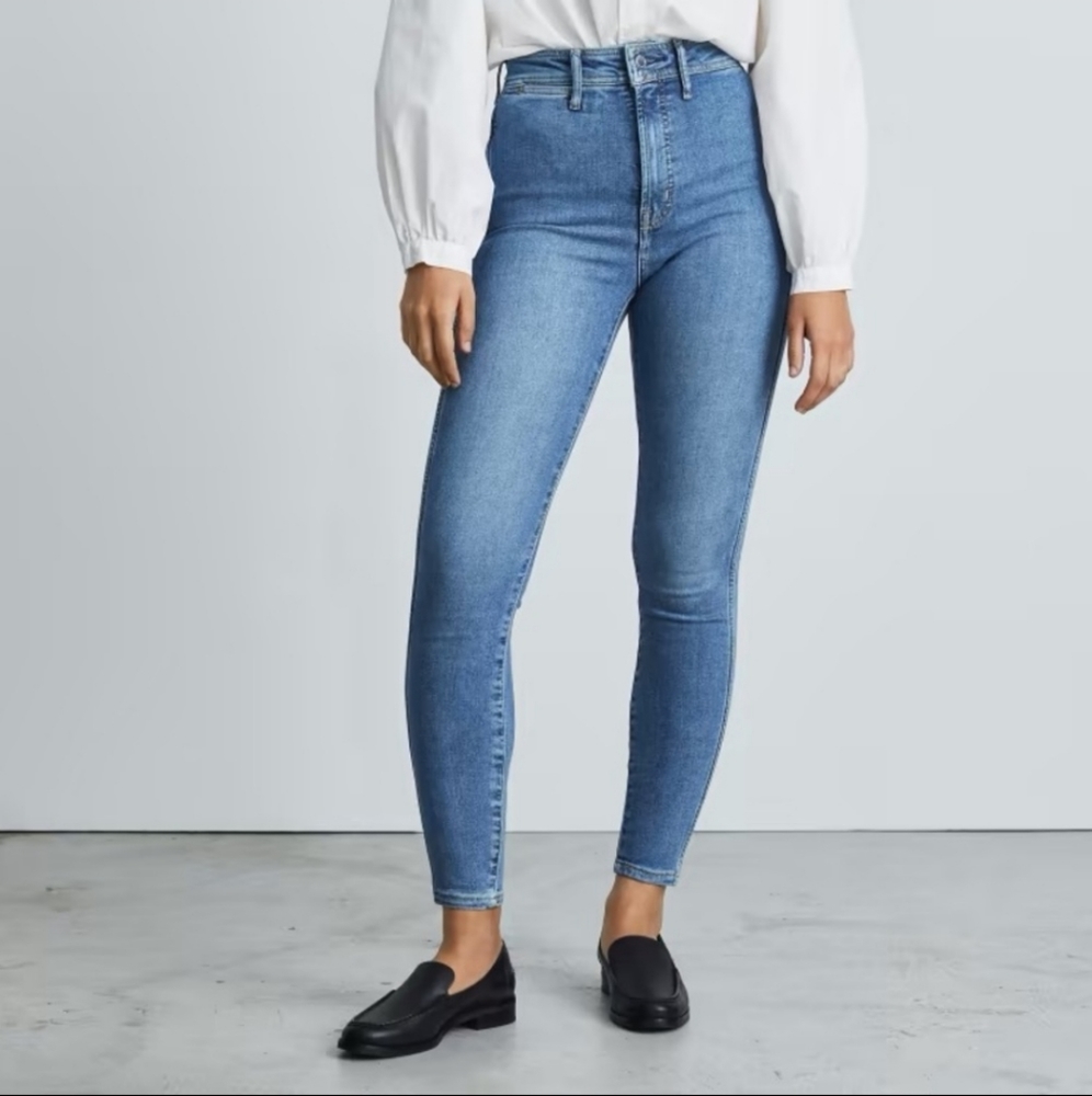 Everlane The Way-High Clean Front Skinny Jean Size 32R
